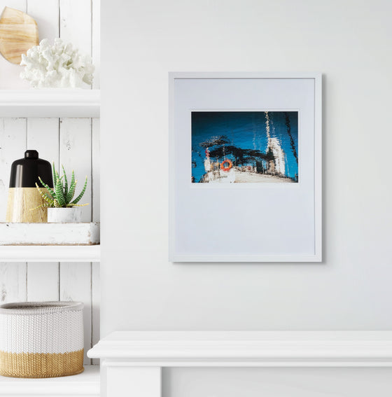 Boat Mirage | Framed Print